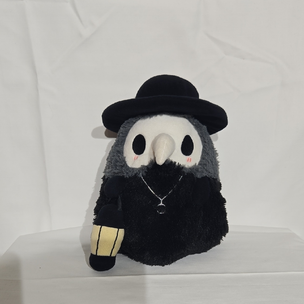 Squishable 10in Plague Doctor With Glow In The Dark Lantern.